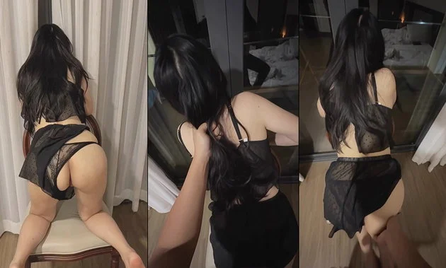 Du lịch cùng em ghệ dâm còn kéo rèm ra chịch cho người lạ thấy
