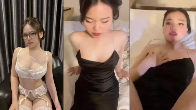 Mặc váy đi tiệc mà nhìn em ngon quá chơi không kịp cởi